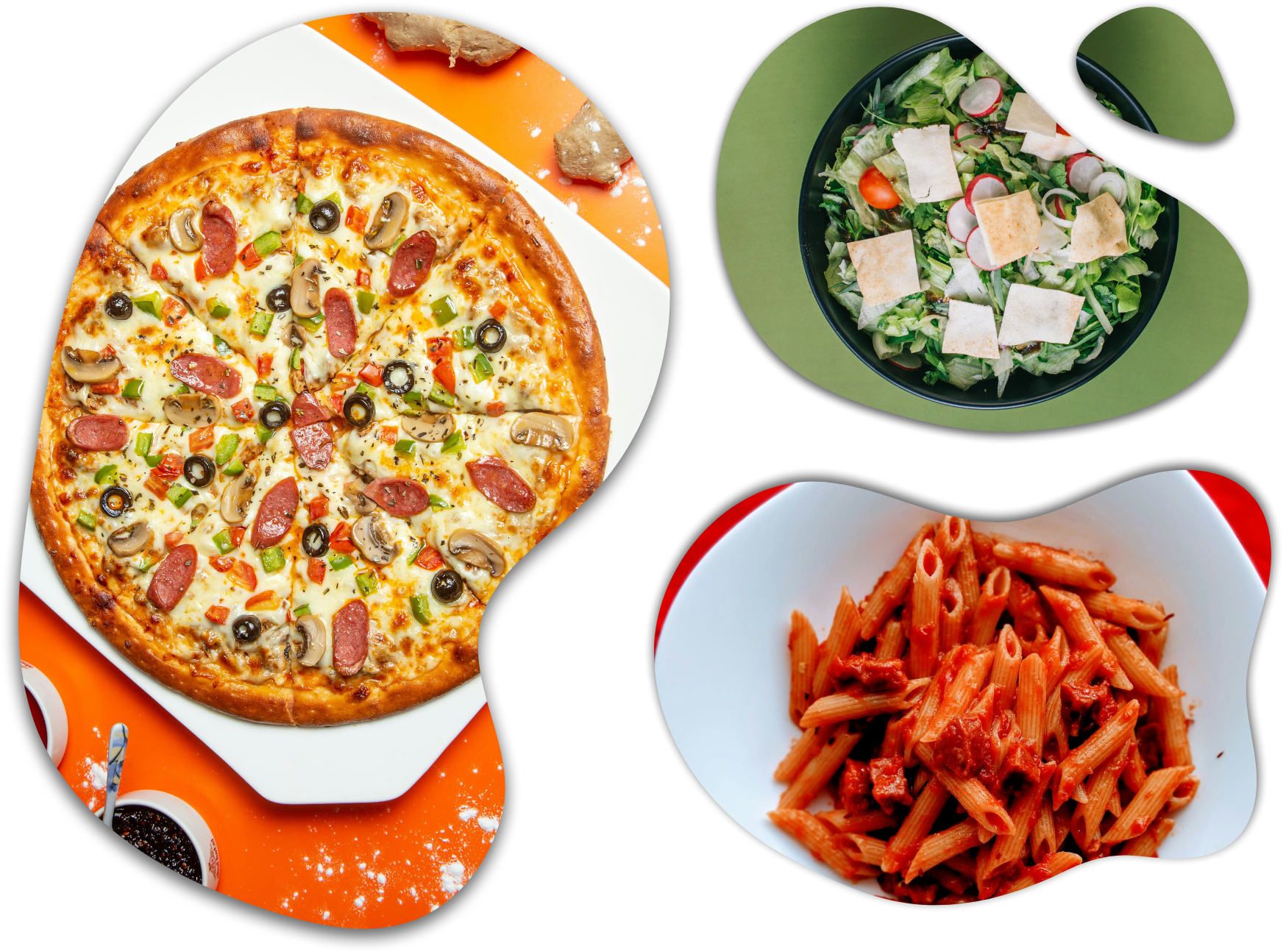 Roberto's Pizza Cafe food